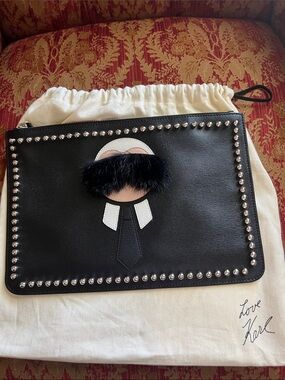 Fendi Karlito Zipped Pouch
